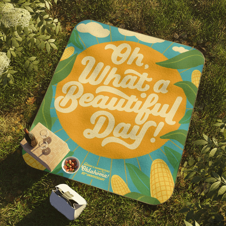 "Oh, What a Beautiful Day!" OKLAHOMA! Picnic Blanket