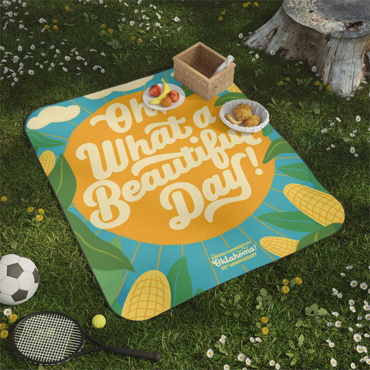 "Oh, What a Beautiful Day!" OKLAHOMA! Picnic Blanket