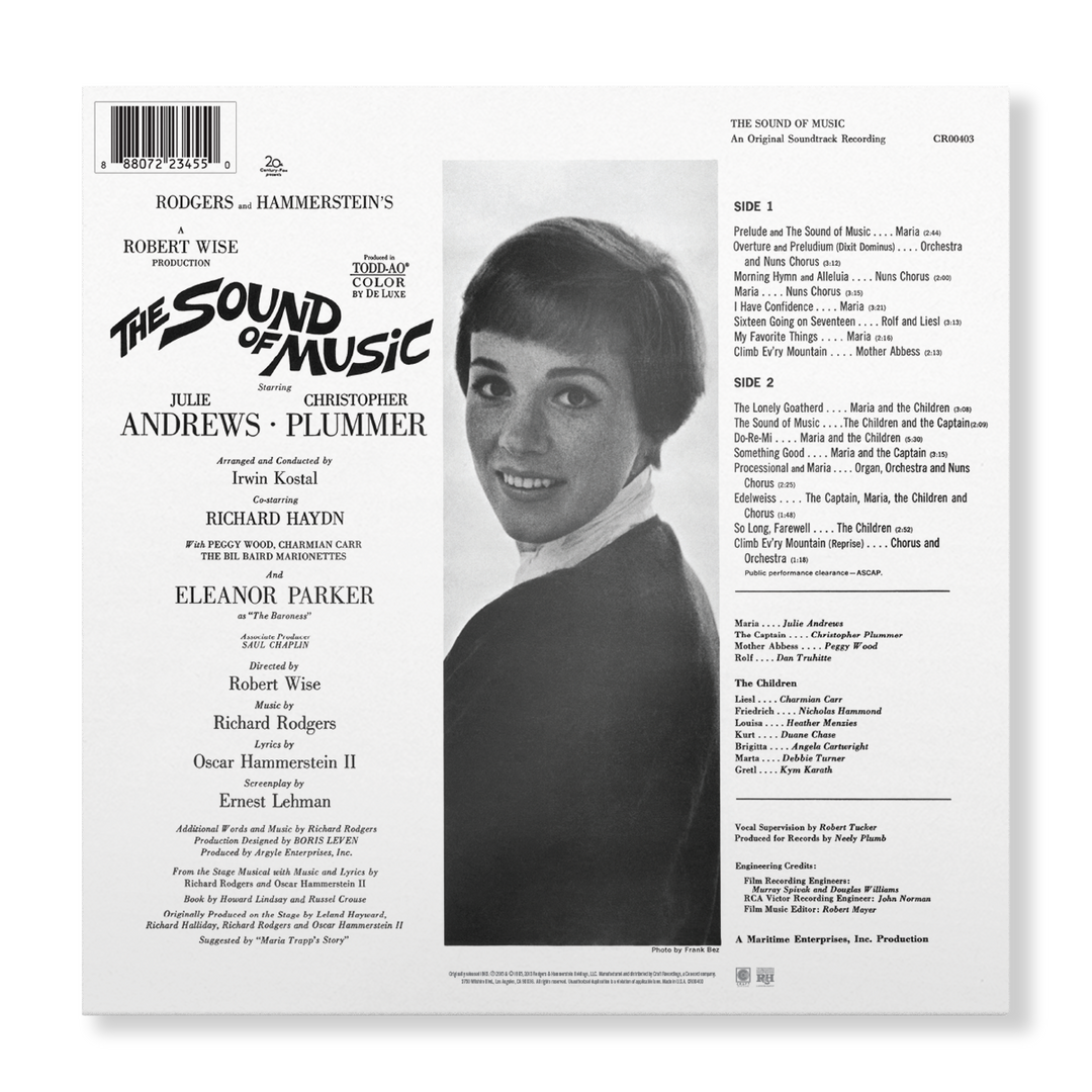 Various Artists - The Sound of Music: Original Soundtrack Recording (LP)